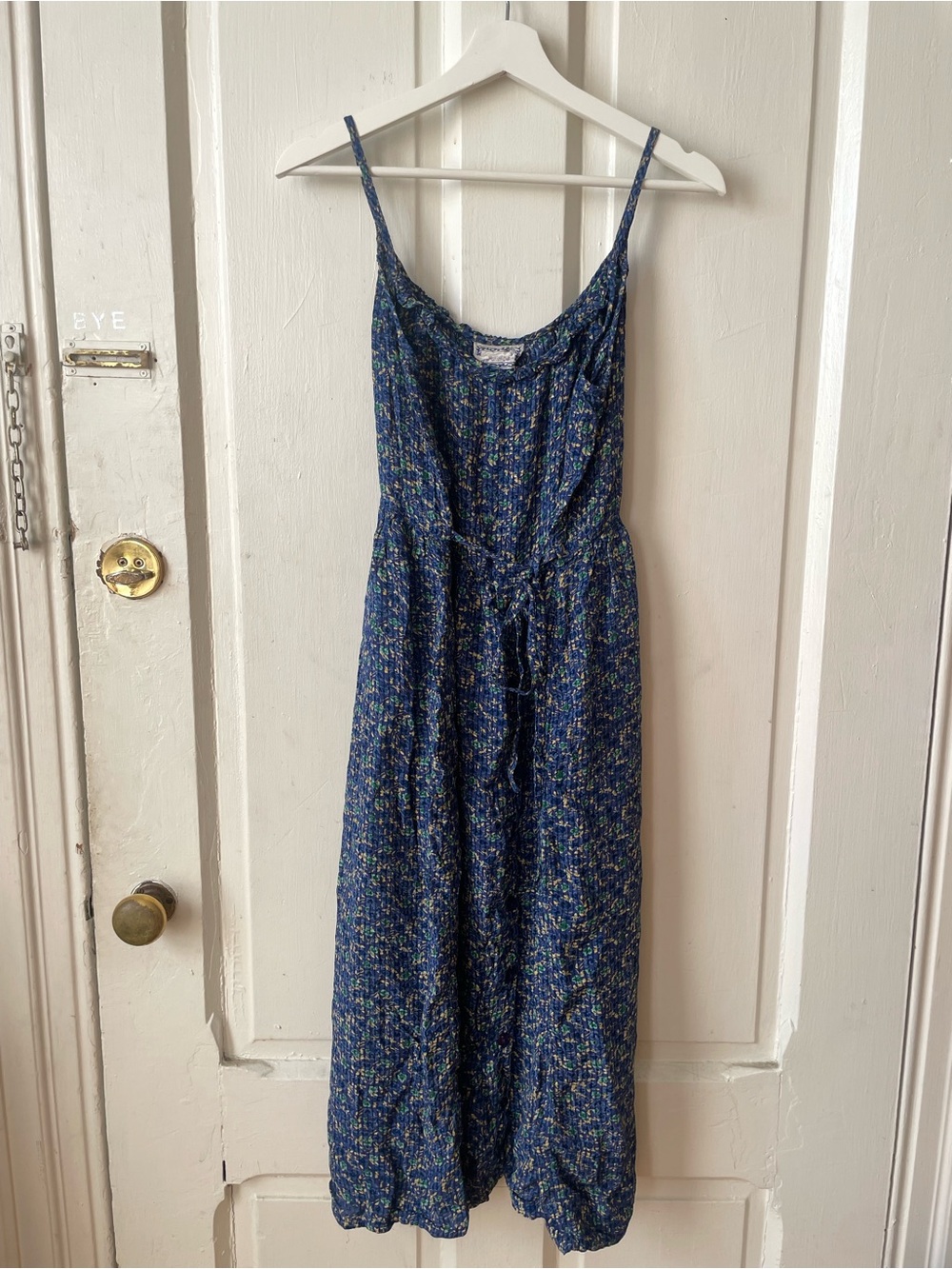 Vintage April Cornell Rayon Floral Sundress